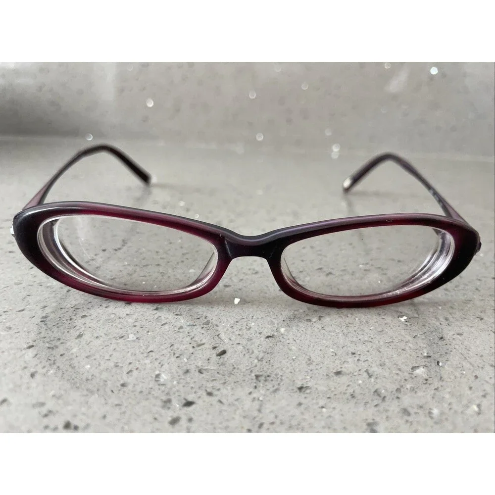 Originale JONES NEW YORK J208 Eyeglasses Frames ONLY PLUM 48-16-135